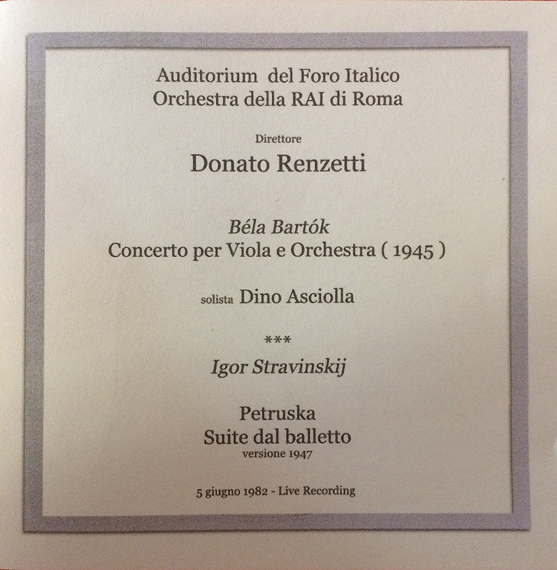 Auditorium del Foro Italico - Orchestra della RAI in Roma