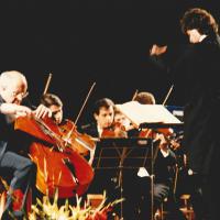 with Mstislav Rostropovich